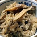 砂漠で鍋焼きうどん's cooksnap of when they made 超簡単♪きのこたっぷり炊き込みご飯！.