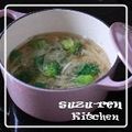 surirera's cooksnap of when they made ブロッコリーと玉ねぎのお味噌汁.