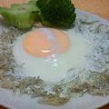 piropiro79's cooksnap of when they made じゃこで目玉焼き❤.