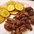 ゆりYO船長's cooksnap of when they made お肉屋さんのトリカラ☆フライパン.