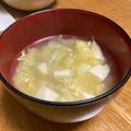 北京パンダ's cooksnap of when they made キャベツとえのきの鶏ガラスープ.
