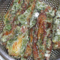 suzukachan's cooksnap of when they made 普通のちくわ磯部揚げ.