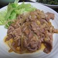 さお９９'s cooksnap of when they made 豚の生姜焼き.