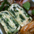 ゆみらんたん's cooksnap of when they made ほうれん草の卵焼き.