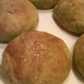 Jackie115's cooksnap of when they made 濃い抹茶のミルクあんぱん.