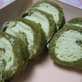 deep_blue3155's cooksnap of when they made ★お抹茶たっぷり♪抹茶ろーるけーき★.