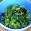 パルタ３２６'s cooksnap of when they made 塩昆布とかぶの葉炒め★.