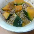 chomisuke's cooksnap of when they made かぼちゃの挽肉あんかけ.