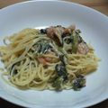 ゆかｍａｍａ's cooksnap of when they made 海老と明太子のクリームパスタ.