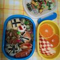 食いしん坊めｰちゃん's cooksnap of when they made 運動会2009 ｼﾝｹﾝｼﾞｬｰ弁当.
