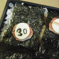 3姉妹ちゃんママ's cooksnap of when they made 交通ルールおぼえてね　＜キャラ弁＞.