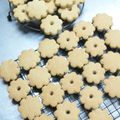 ゅうこリん's cooksnap of when they made そば粉で和菓子②　＊そばクッキー＊.