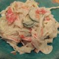 ｍａｒしゃん's cooksnap of when they made うどんを使ったマカロニサラダ風.