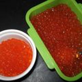 キキkiki's cooksnap of when they made イクラの醤油漬け－解し方付き　.