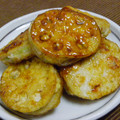 てる坊's cooksnap of when they made れんこんの甘辛はさみ焼き.