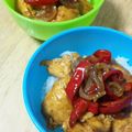 HALYUI's cooksnap of when they made 鶏ムネ肉で☆中華風照り焼き丼.
