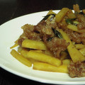 くまとシロ's cooksnap of when they made サクサク豚&さつま芋の甘酢炒め.