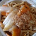 さらラ's cooksnap of when they made ░ฺ焼きうどん░ฺ.