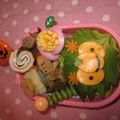 ごりごりら's cooksnap of when they made ハロウィンかぼちゃ弁当（キャラ弁）.