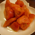 momoco's cooksnap of when they made 簡単♪トマト炒め♪.
