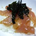  kanon 's cooksnap of when they made 絶品☆まぐろのづけトロロ丼.