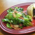 サーフブレイド's cooksnap of when they made レタス炒め.