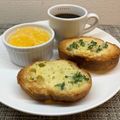 horseland's cooksnap of when they made シンプル♪ガーリックトースト.