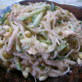 ぺんぐぃん's cooksnap of when they made 胡麻たっぷり♪鶏ささみのマヨ春雨サラダ.