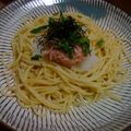 ノリ★'s cooksnap of when they made 簡単ランチ♫♬大根ツナ　パスタ.