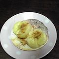 亜久里's cooksnap of when they made 子供だって食べたいよ♪バナナで餃子ピザ♪.