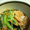シロノワール's cooksnap of when they made 厚揚げの野菜あんかけ〜小松菜＆にんじん〜.