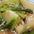 ＊＊ｒｕｎａ＊＊'s cooksnap of when they made カブのひき肉あんかけ.
