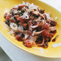 はやぱぱ★'s cooksnap of when they made かつおのたたきの♪おつまみ韓国風漬け.
