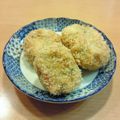 piyomaro's cooksnap of when they made あまくてホクホクかぼちゃコロッケ.