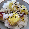 ワイングラス's cooksnap of when they made ほっこぉ～っり☆ほくほくさつまいもごはん.