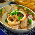 シュウちゃんのママ's cooksnap of when they made 旨々です☆イカのにんにくバター炒め☆.