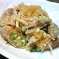 みみり３４'s cooksnap of when they made 豚オクラ巻きの大根おろしあえ♪.