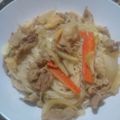 hinaたん's cooksnap of when they made 辛すぎた野菜炒めを救済そーめんチャンプル.