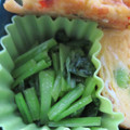 kikko♪'s cooksnap of when they made 小松菜のめんつゆゴマ炒め.