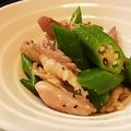 RESTORE's cooksnap of when they made 鶏のせせりとオクラの塩炒めポン酢和え.