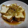 りおべー's cooksnap of when they made ♬ごはんが進む～ねぎだれ厚揚げ♡♬.