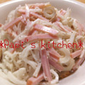 papikun's cooksnap of when they made ✿ちくわとハムの大根サラダ✿.