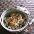 にゃんた１０４'s cooksnap of when they made 鮭とじゃこの混ぜご飯.