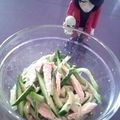 櫻井愛's cooksnap of when they made ヘルシー♪ささみときゅうりのバンバンジー.
