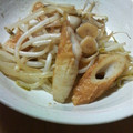 kamemii's cooksnap of when they made ちくわともやしのごま炒め.