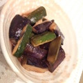 もろこけた's cooksnap of when they made なすとズッキーニの揚げ浸し風.