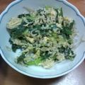 onelove2's cooksnap of when they made すぐ出来ちゃう☆小松菜とじゃこの卵炒め☆.