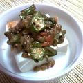 shooori's cooksnap of when they made ネバネバ～スタミナ☆冷やっこ.