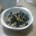ひぐたん's cooksnap of when they made 調味料1つで→豚肉とわかめを炒めました✿.