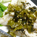 ton♪'s cooksnap of when they made 高菜とささみの和えもの☆.